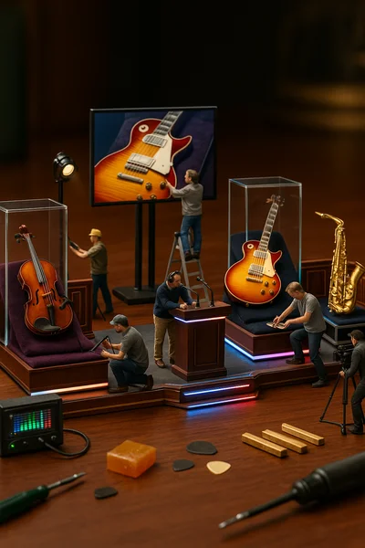 Circuit Auction Musical Instruments Features